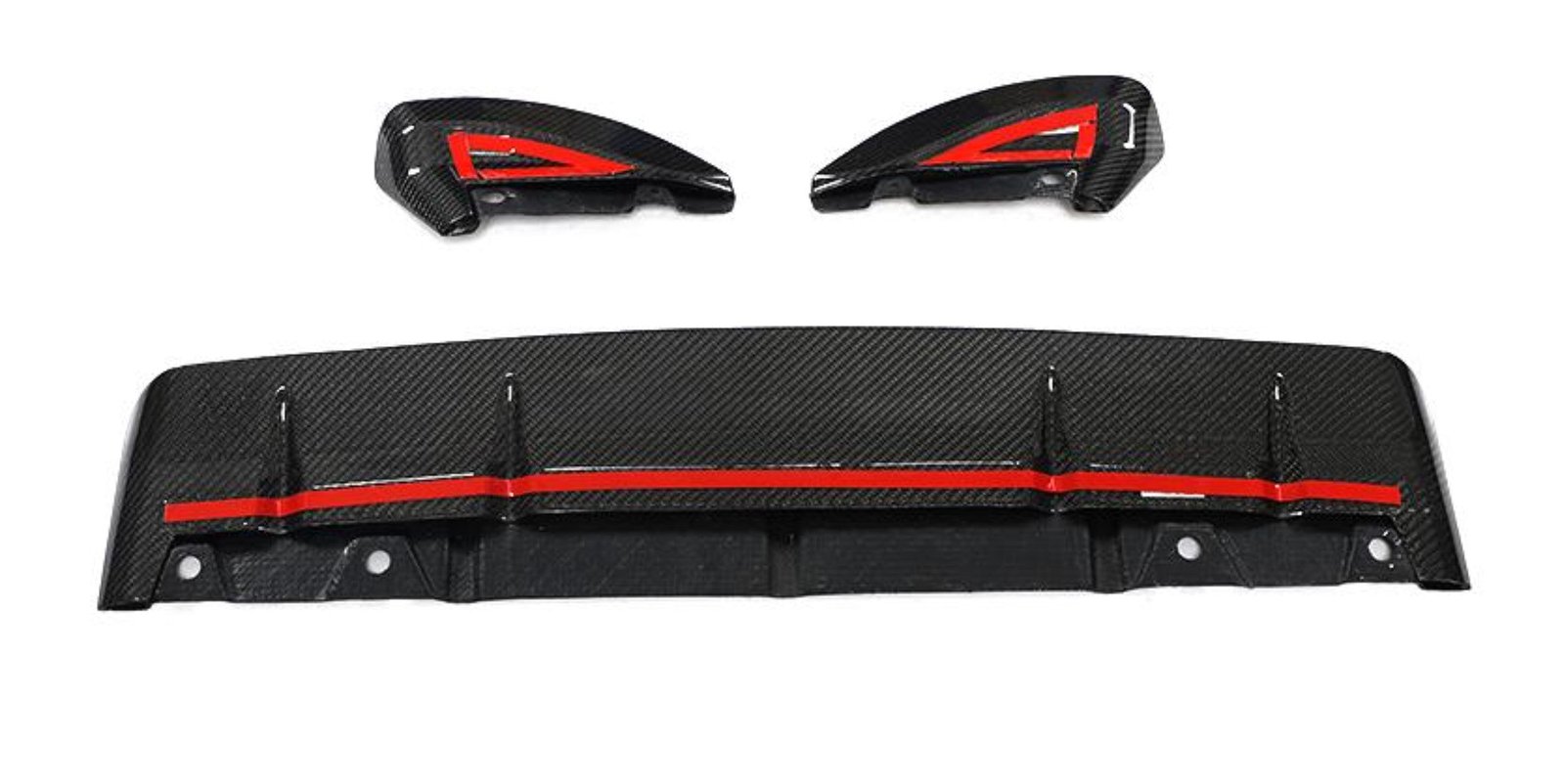 Carbon Fiber Rear Diffuser (3 Pieces) - Toyota GR86 / Subaru BRZ (ZN8/ZD8) (2021+)