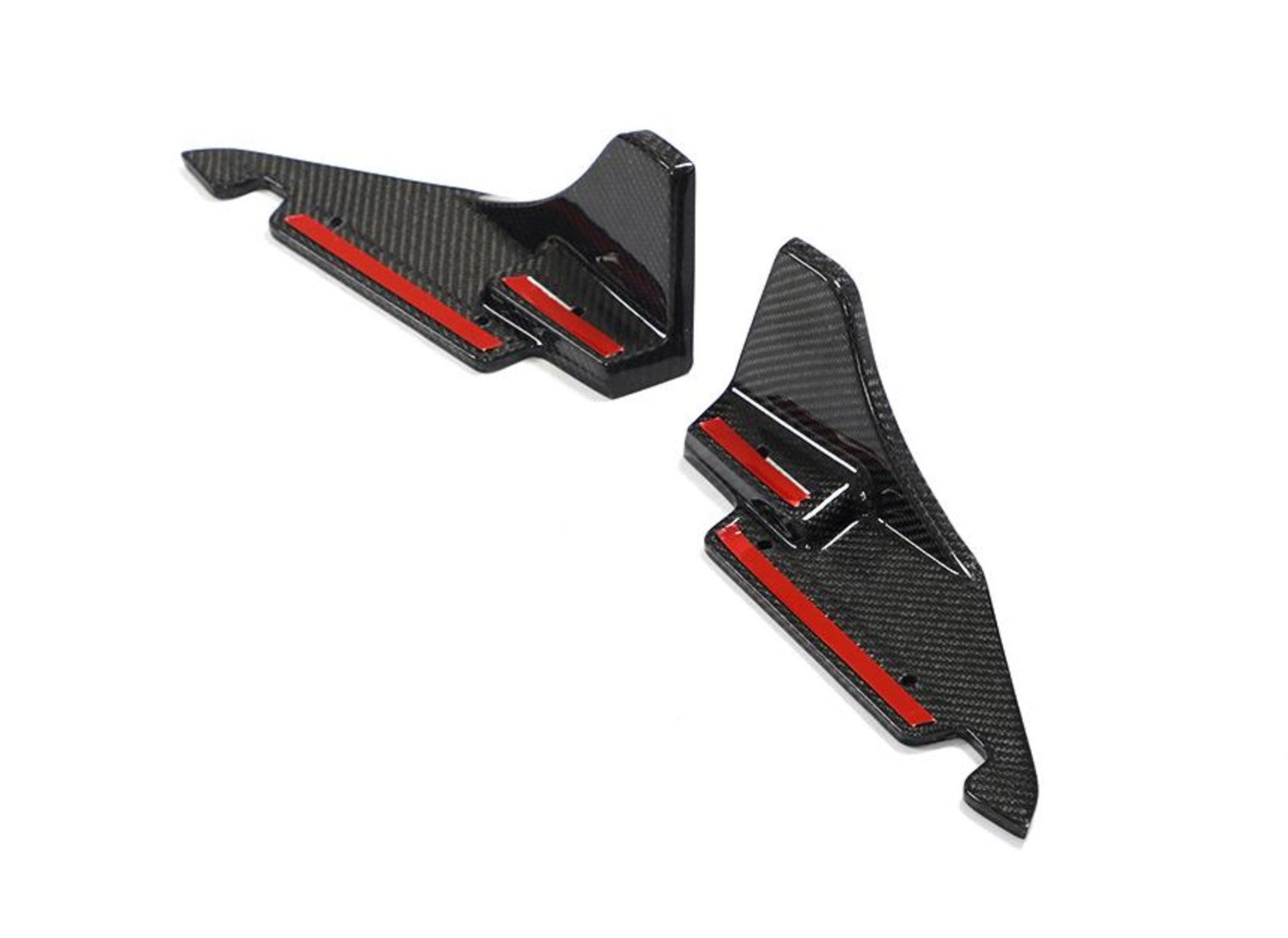 Carbon Fiber Rear Side Splitters - Toyota GR86 / Subaru BRZ (ZN8/ZD8) (2021+)