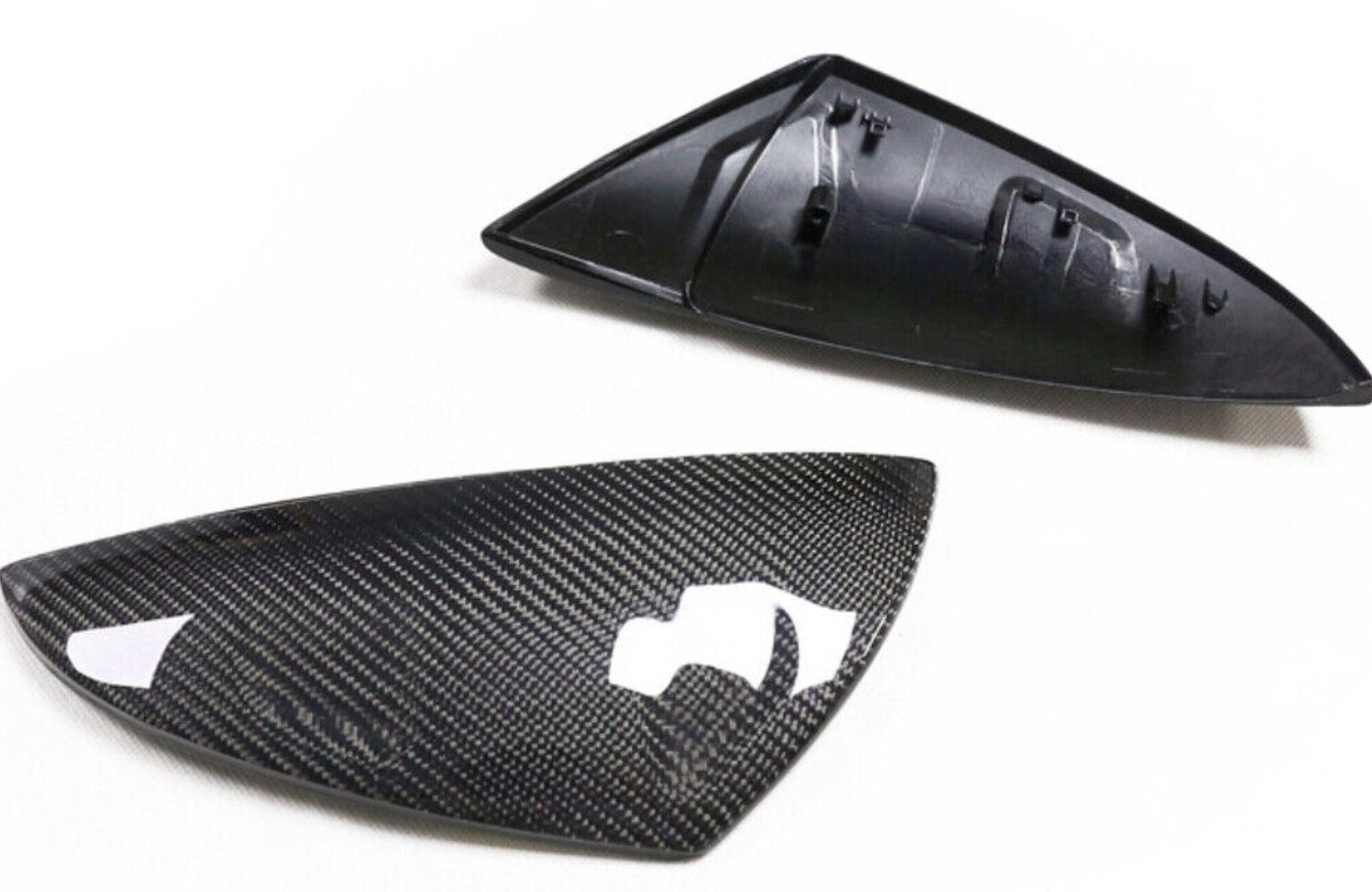 Carbon Fiber Mirror Caps M Style - Lexus 2RC (2015–2025)