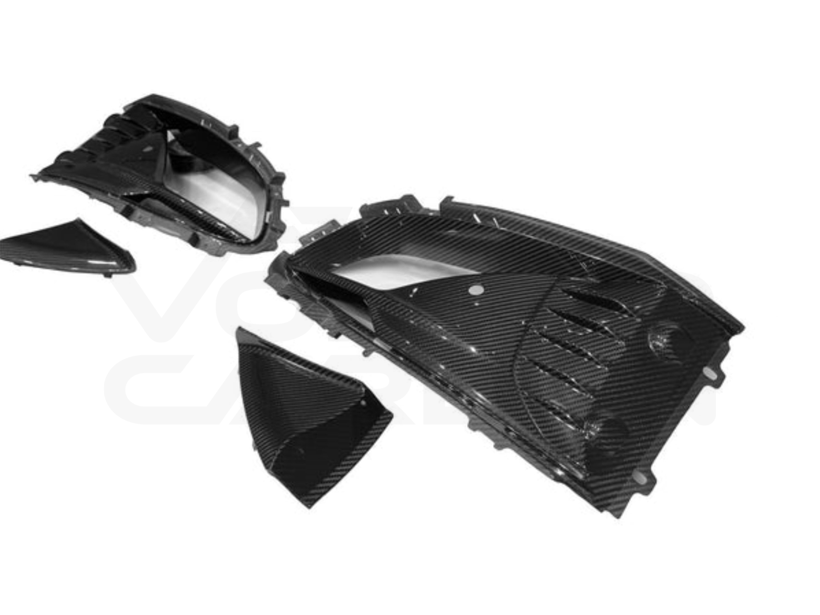 Carbon Fiber Performance Front Bumper Vents - Lotus Emira (2022+)