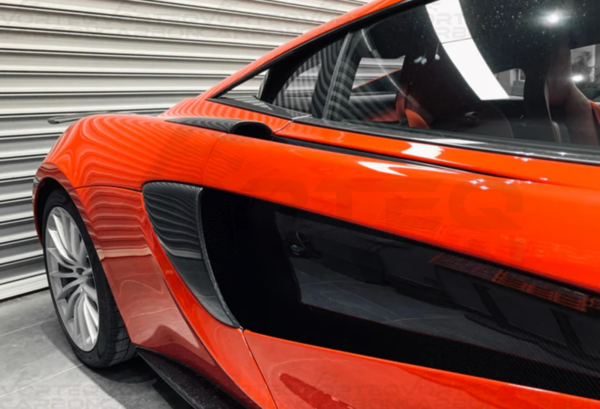 Carbon Fiber Side Intake Vent Scoops - McLaren 570S/570GT/540C (2015-2021)