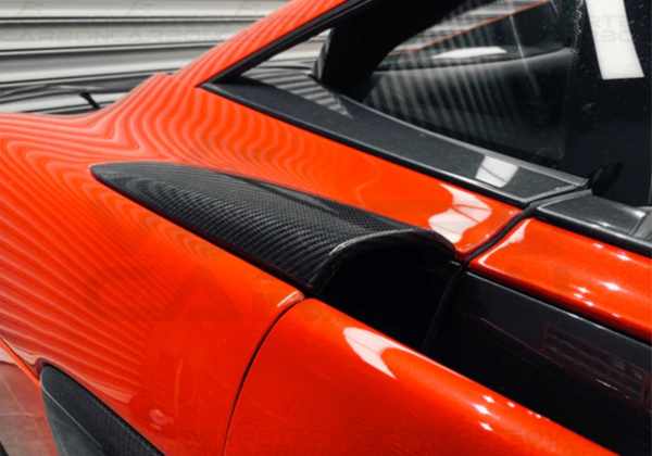 Carbon Fiber Upper Side Air Intake Vent Scoops - McLaren 570S/570GT/540C (2015-2021)