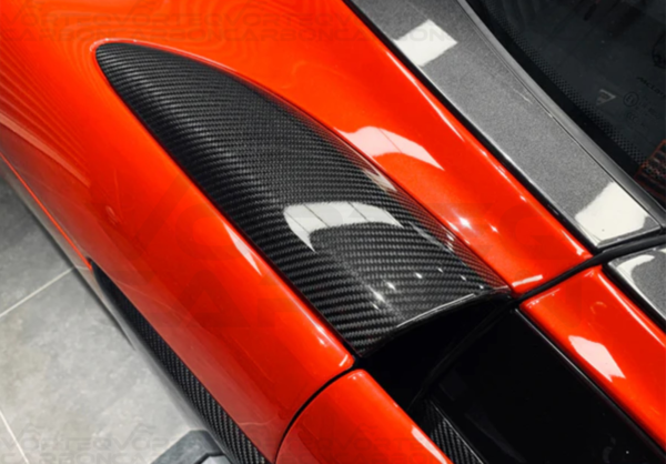 Carbon Fiber Upper Side Air Intake Vent Scoops - McLaren 570S/570GT/540C (2015-2021)