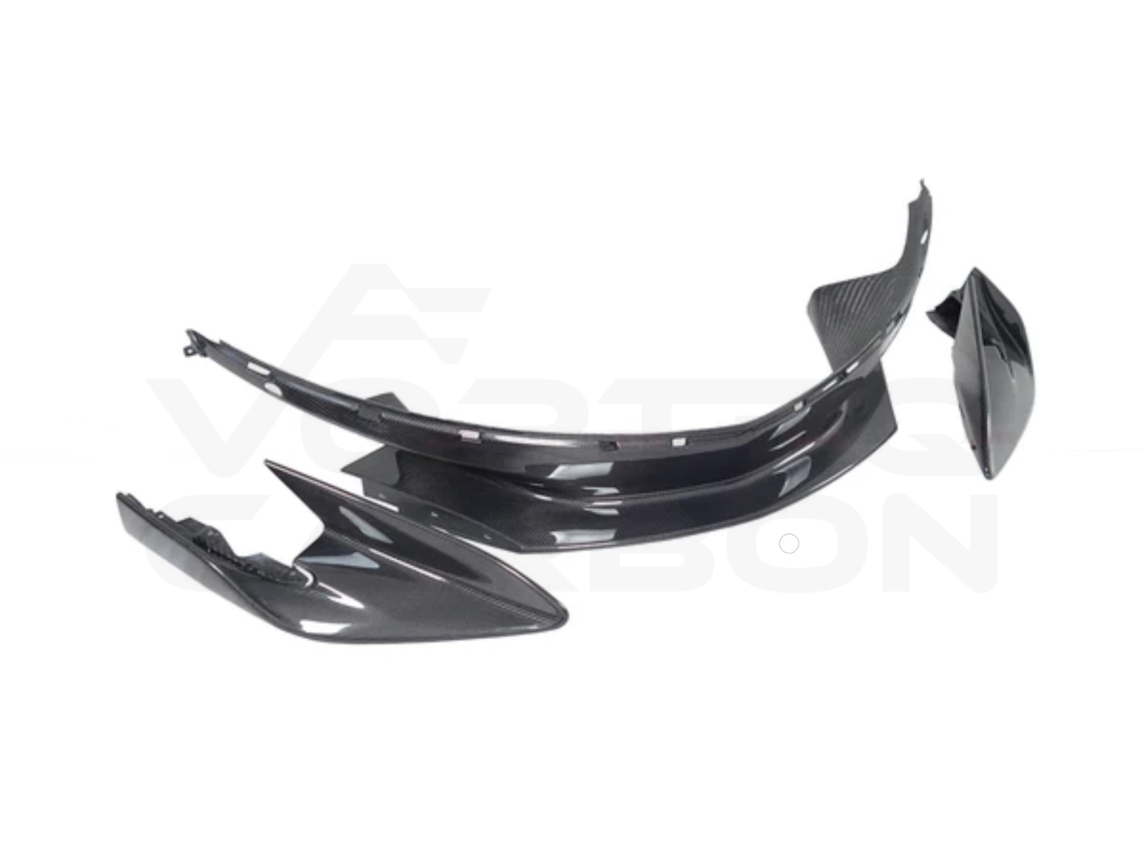 Carbon Fiber Front Lip Splitter (3 Piece) - McLaren 600LT (2018-2021)