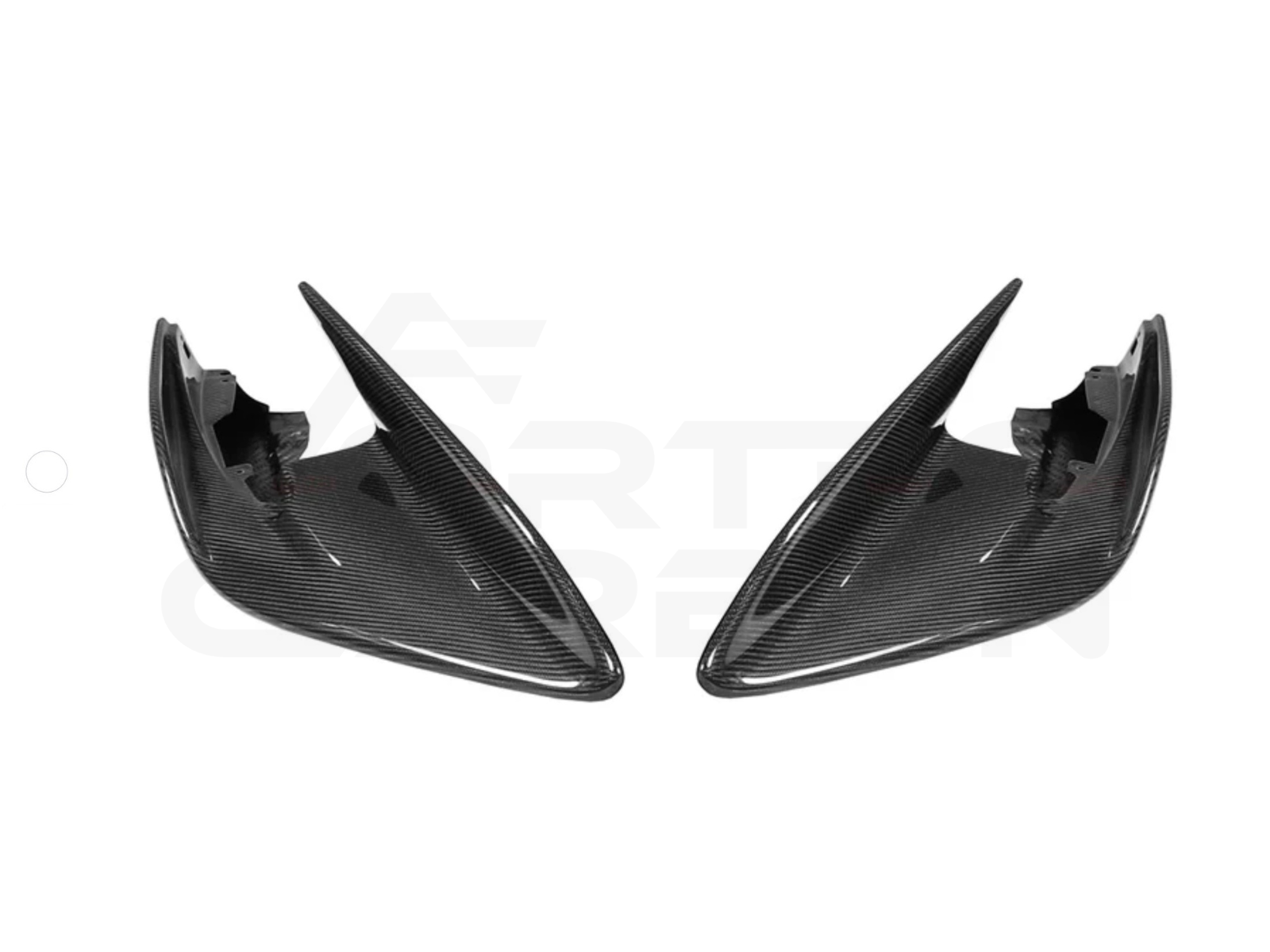 Carbon Fiber Front Splitters (2 Piece) - McLaren 600LT (2018-2021)