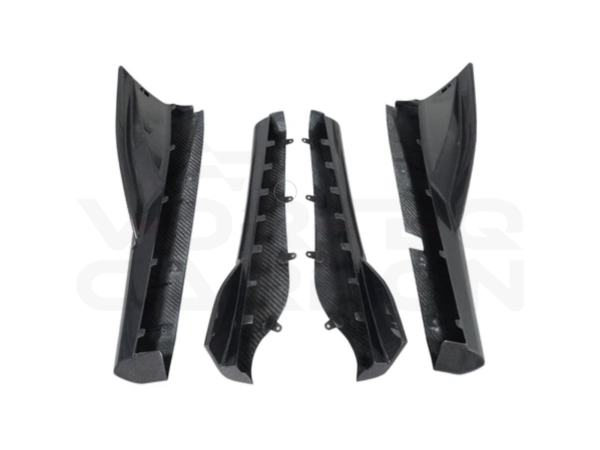 Carbon Fiber Full Length Side Skirts - McLaren 600LT (2018-2021)