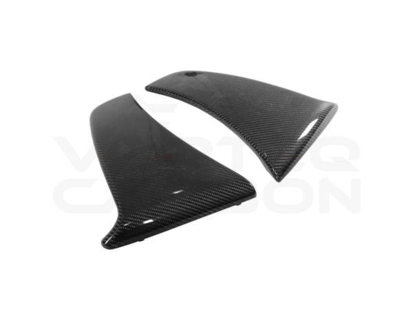 Carbon Fiber Rear Bumper Side Canards - McLaren 600LT (2018-2021)