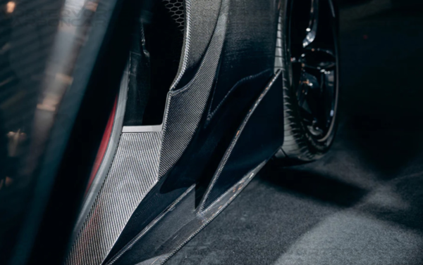 Carbon Fiber Rear Side Skirts - McLaren 600LT (2018-2021)