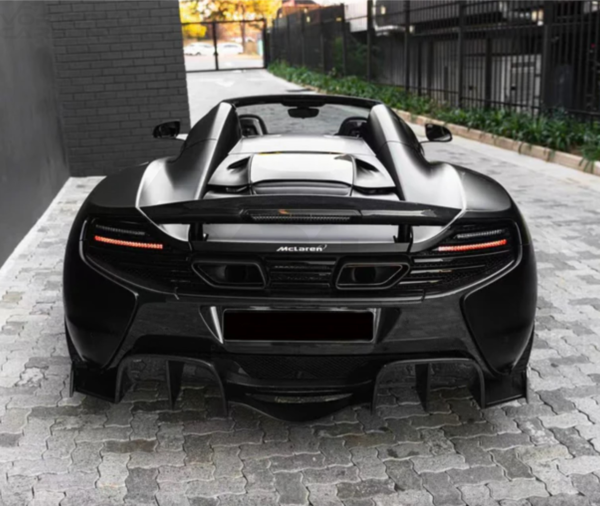 Carbon Fiber B Style Rear Diffuser - McLaren 650S (2014-2016)