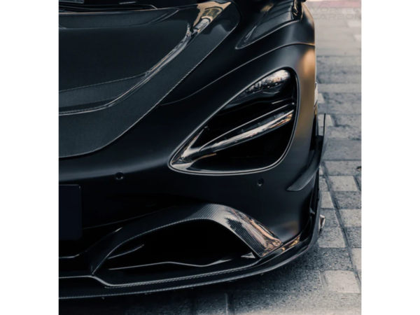 Carbon Fiber Front Bumper Canards - McLaren 720S (2017-2023)