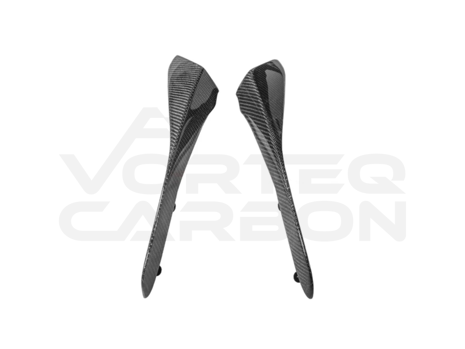 Carbon Fiber Front Bumper Canards - McLaren 720S (2017-2023)
