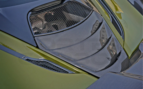 Carbon Fiber Rear Engine Vent Cover - McLaren 720S Coupe (2017-2023)