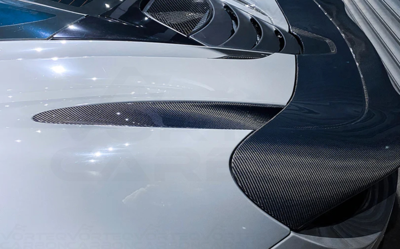 Carbon Fiber Rear Engine Intake Vents - McLaren 720S (2017-2023)