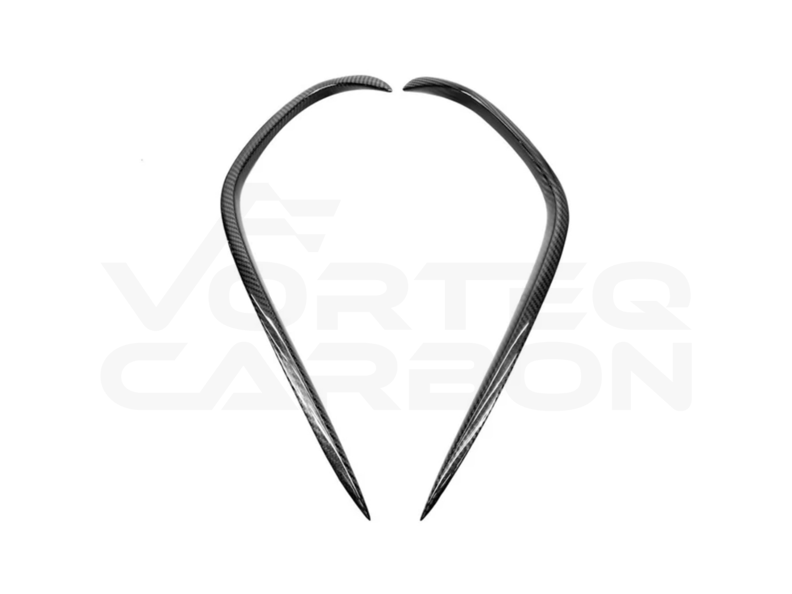 Carbon Fiber Front Bumper Air Vent Trims - McLaren GT (2019+)