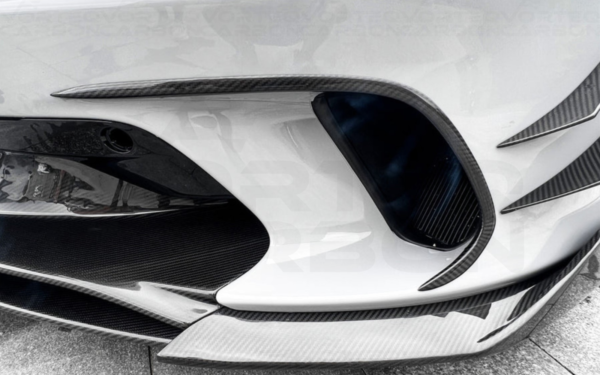 Carbon Fiber Front Bumper Air Vent Trims - McLaren GT (2019+)
