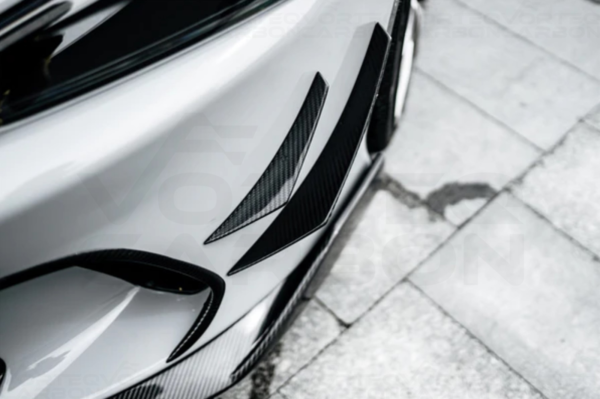 Carbon Fiber Front Bumper Canards - McLaren GT (2019+)