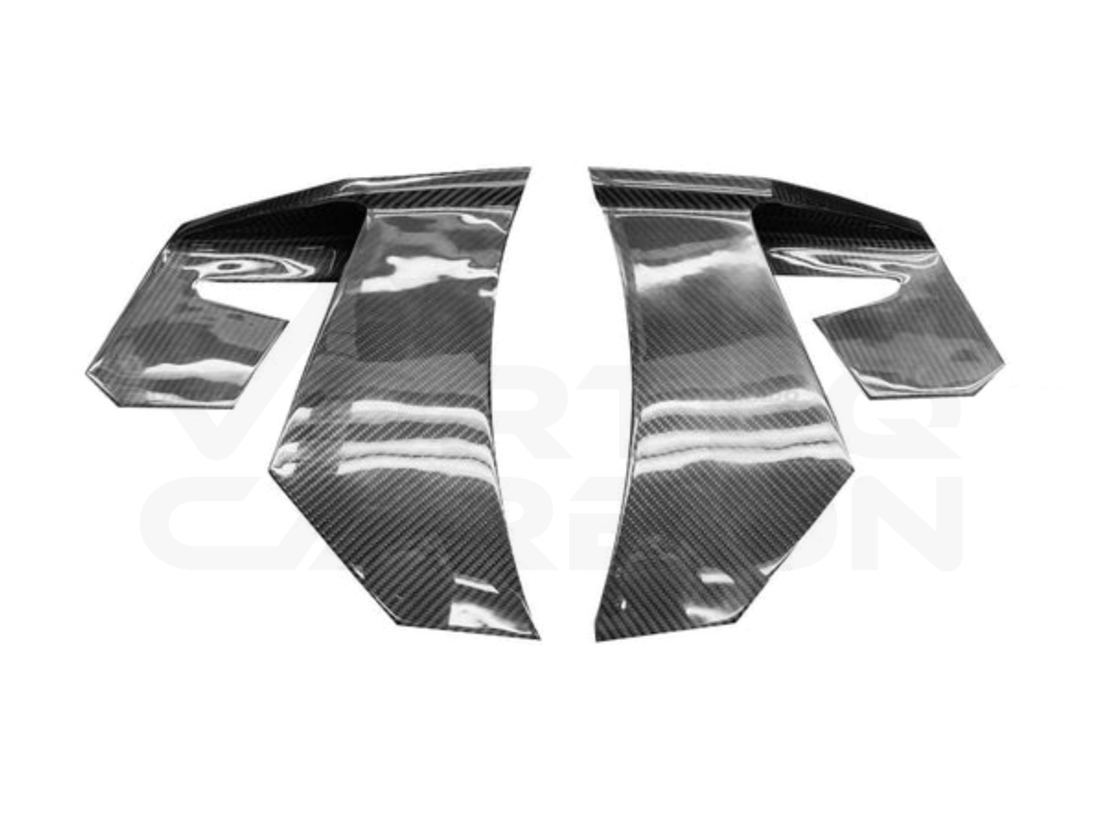 Carbon Fiber Rear Bumper Canards - McLaren GT (2019+)