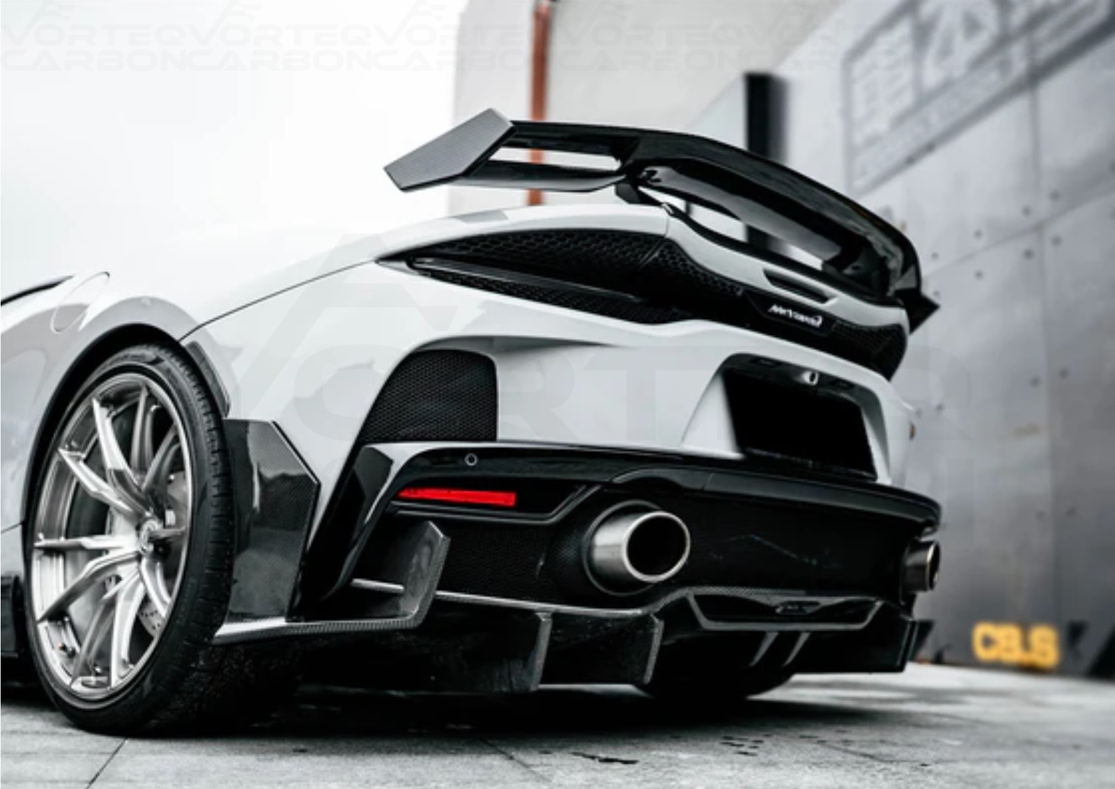Carbon Fiber Rear Bumper Canards - McLaren GT (2019+)