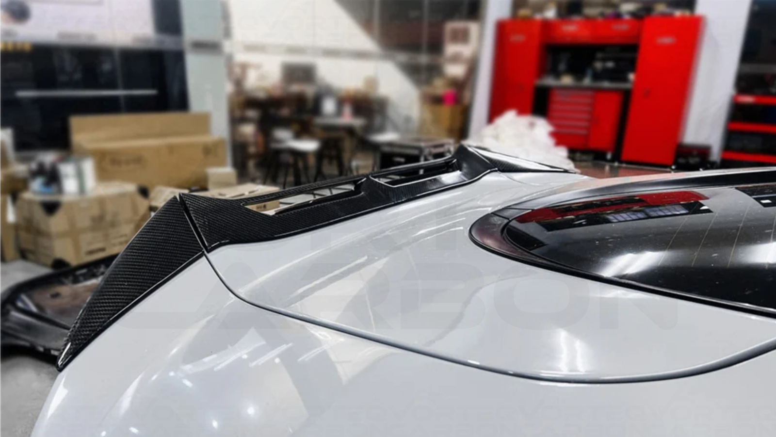 Carbon Fiber High Kick Rear Spoiler - McLaren GT (2019+)