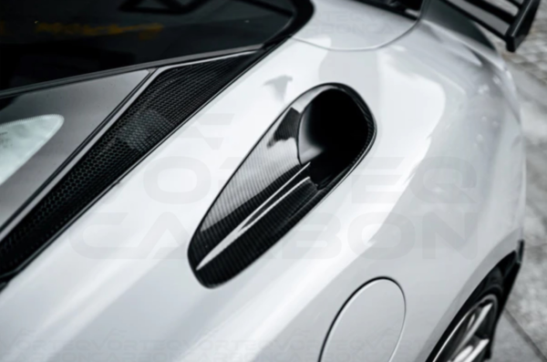 Carbon Fiber Upper Side Air Intake Vent Trims - McLaren GT (2019+)