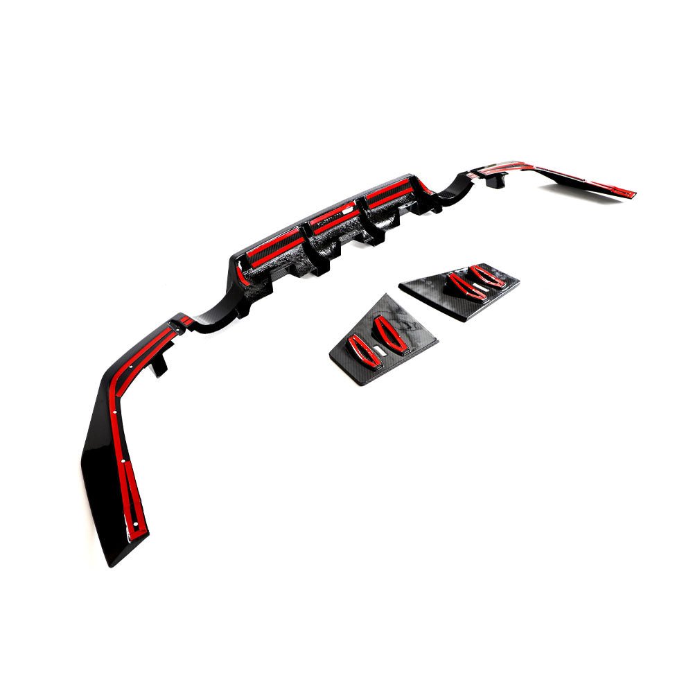 Carbon Fiber Rear Diffuser (3 Piece) - Nissan Z (RZ34) (2023+)