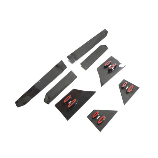 Carbon Fiber Side Skirt Extensions (8 Piece) - Nissan Z (RZ34) (2023+)