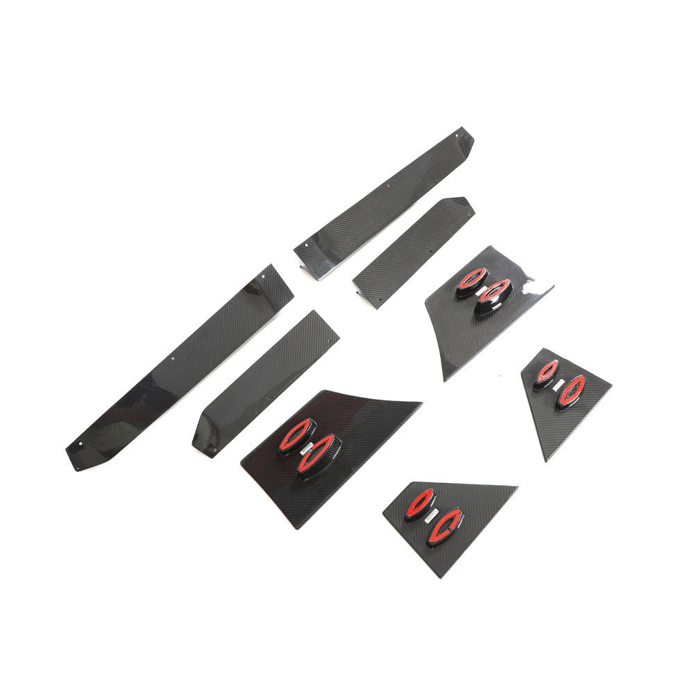 Carbon Fiber Side Skirt Extensions (8 Piece) - Nissan Z (RZ34) (2023+)