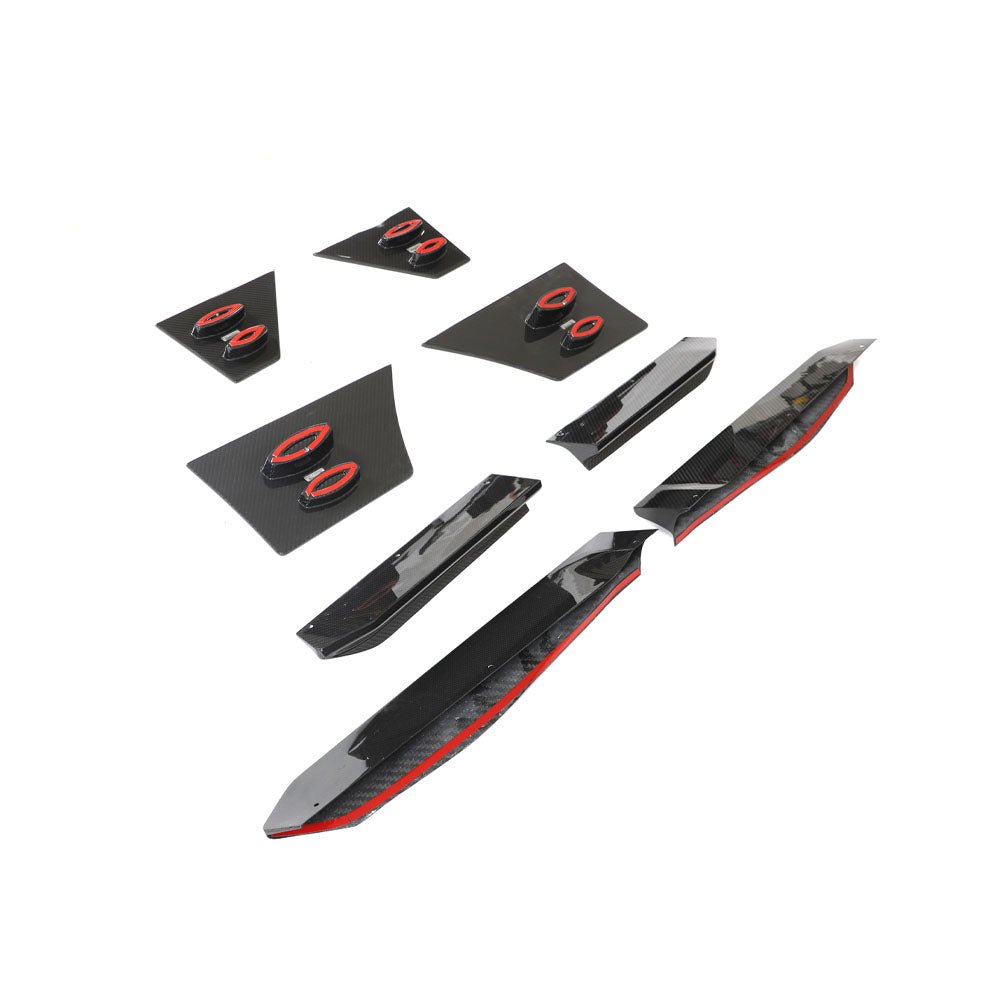 Carbon Fiber Side Skirt Extensions (8 Piece) - Nissan Z (RZ34) (2023+)