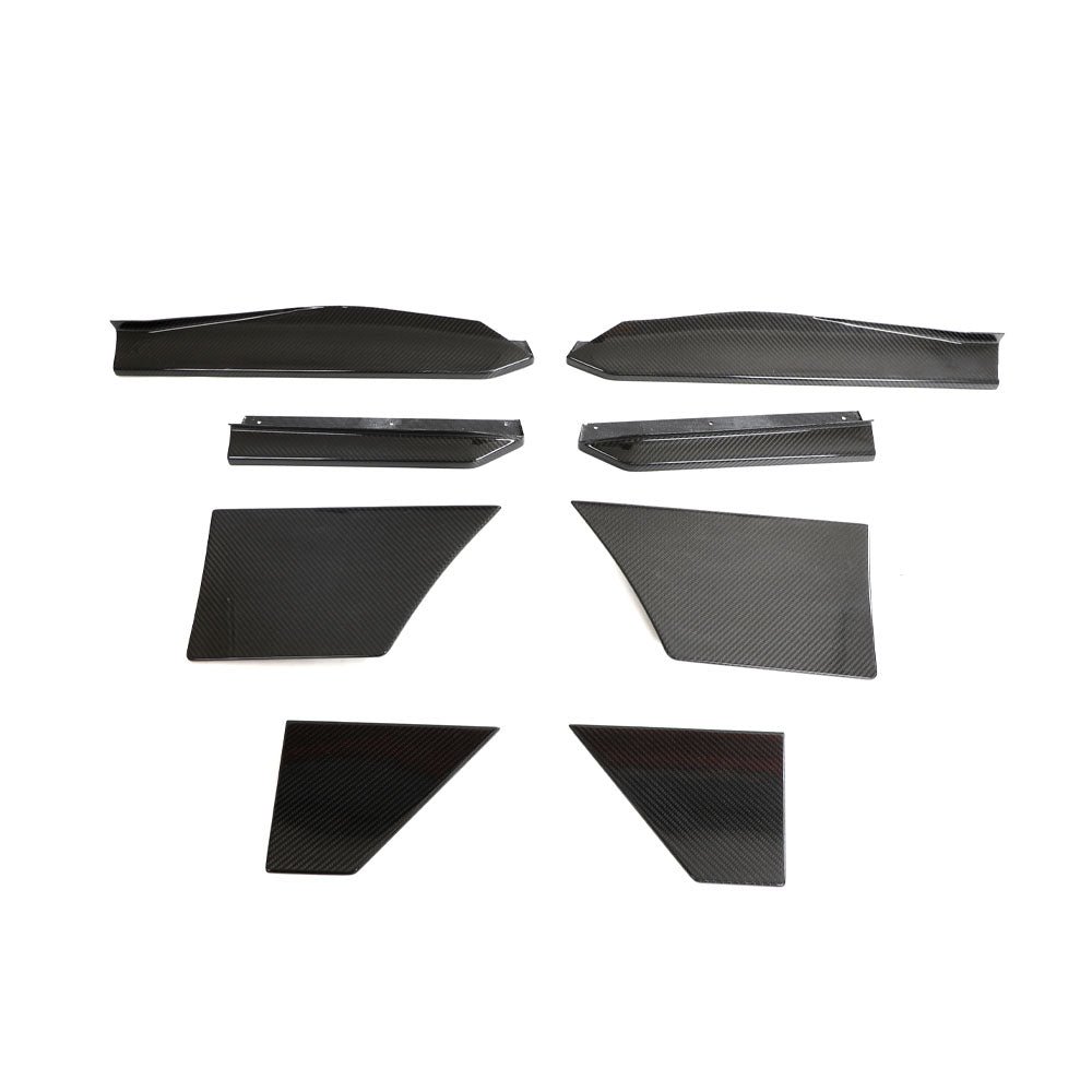 Carbon Fiber Side Skirt Extensions (8 Piece) - Nissan Z (RZ34) (2023+)
