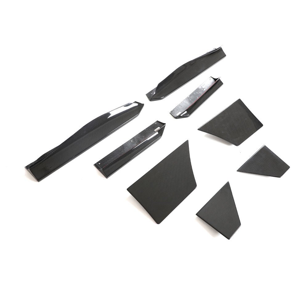 Carbon Fiber Side Skirt Extensions (8 Piece) - Nissan Z (RZ34) (2023+)