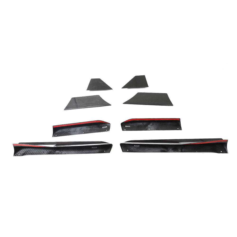 Carbon Fiber Side Skirt Extensions (8 Piece) - Nissan Z (RZ34) (2023+)