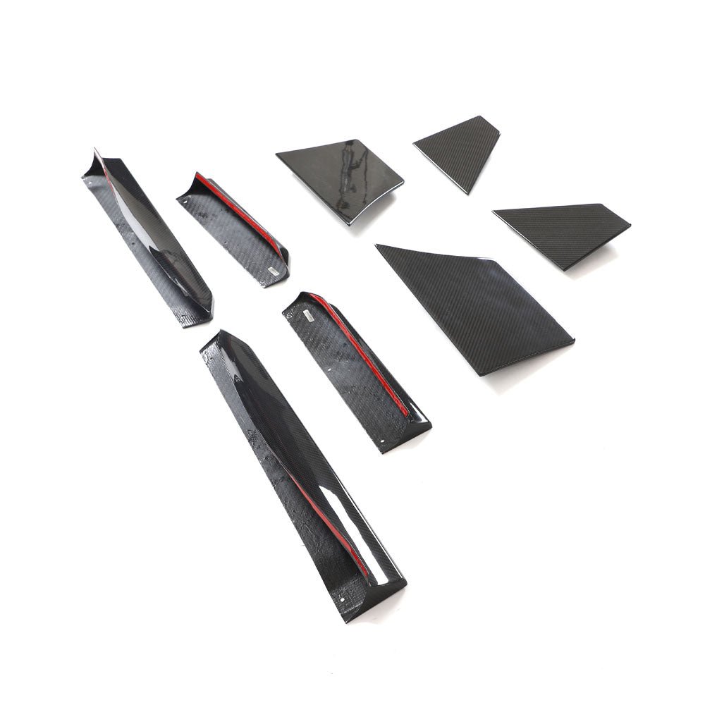 Carbon Fiber Side Skirt Extensions (8 Piece) - Nissan Z (RZ34) (2023+)