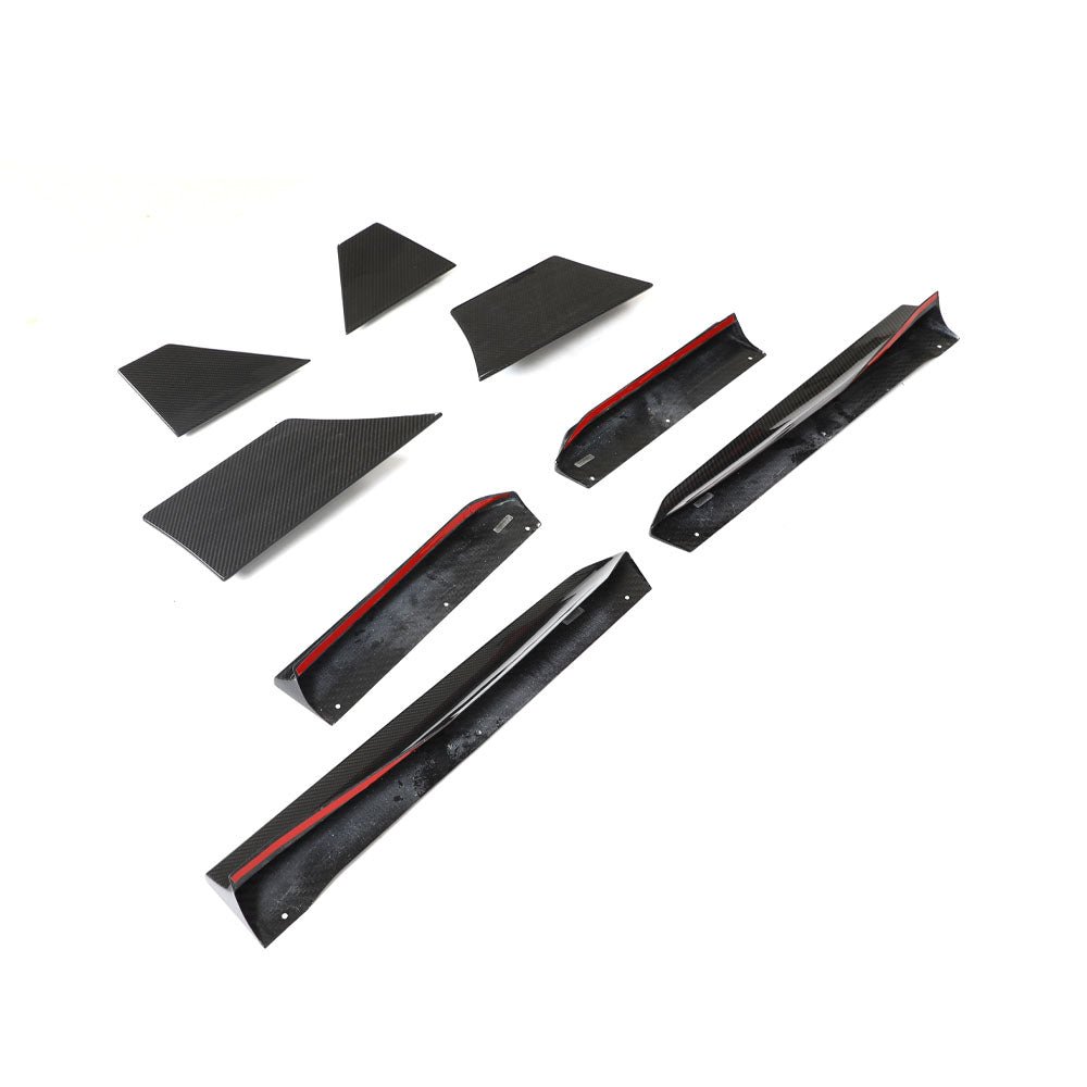 Carbon Fiber Side Skirt Extensions (8 Piece) - Nissan Z (RZ34) (2023+)