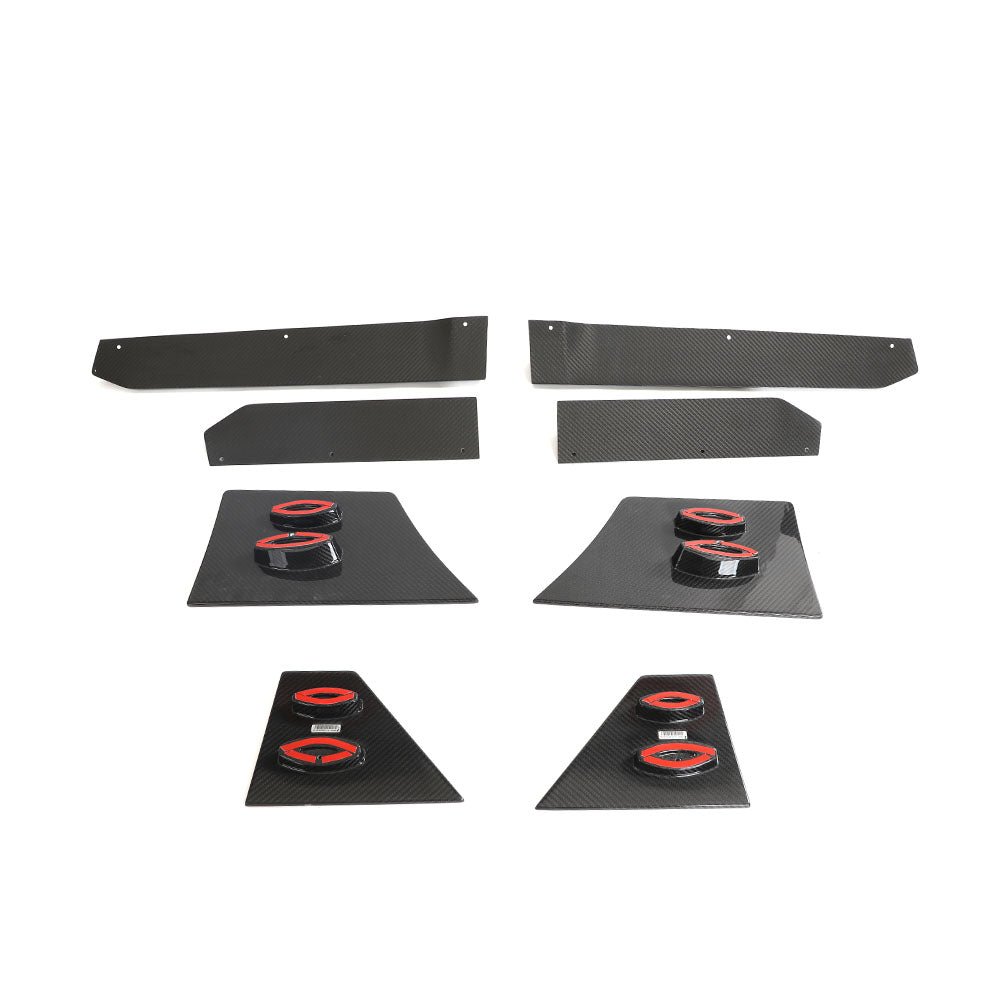 Carbon Fiber Side Skirt Extensions (8 Piece) - Nissan Z (RZ34) (2023+)