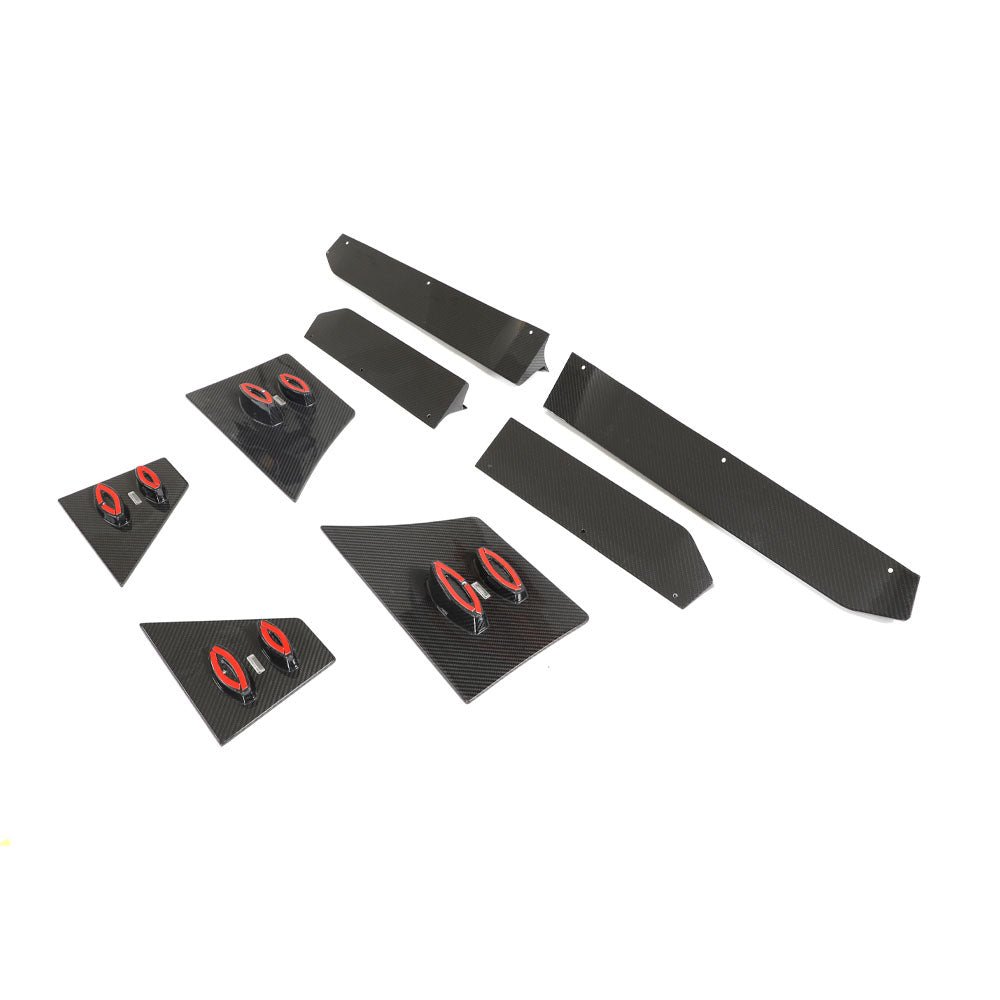 Carbon Fiber Side Skirt Extensions (8 Piece) - Nissan Z (RZ34) (2023+)