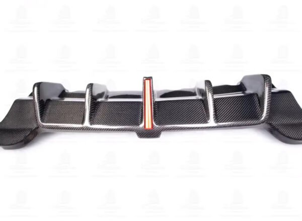 Carbon Fiber M Performance LED Rear Diffuser 3 Piece - BMW G20 M340i (2019-2022)