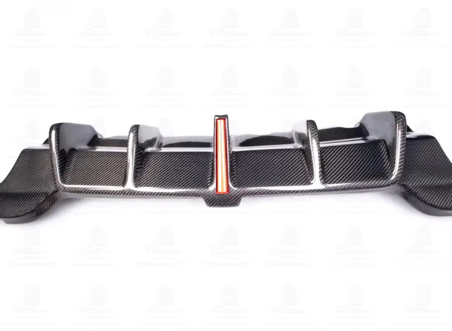 Carbon Fiber M Performance LED Rear Diffuser 3 Piece - BMW G20 M340i (2019-2022)