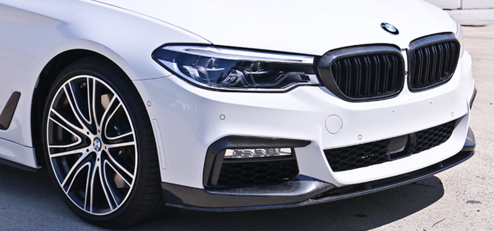 Carbon Fiber M Performance Style Front Lip - BMW G30 5 Series (2017–2023)