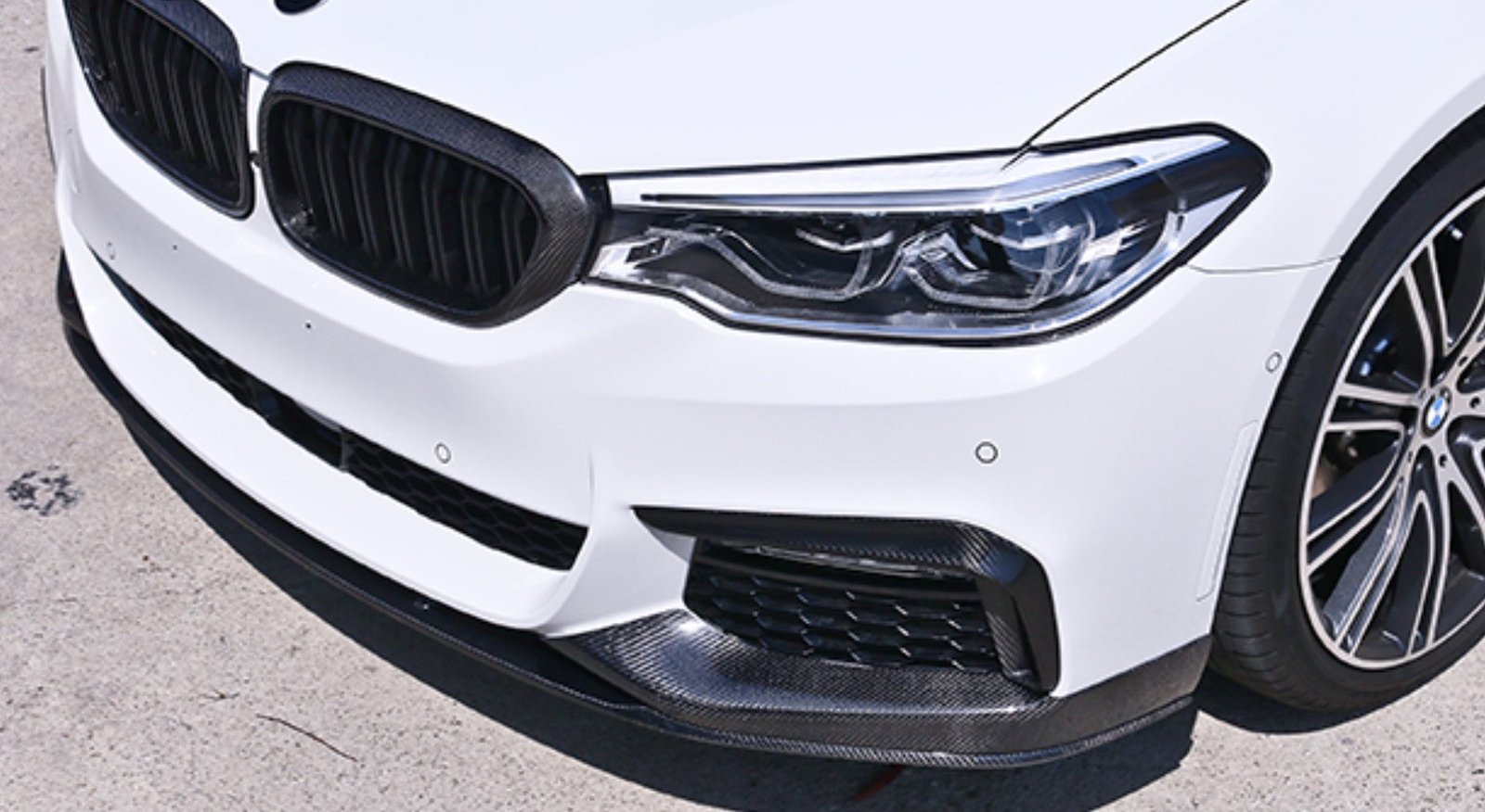 Carbon Fiber M Performance Style Front Lip - BMW G30 5 Series (2017–2023)