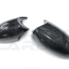 Honeycomb Carbon Fiber M Style Mirror Caps - BMW E90 E92 E93 (Non-M3) 2006–2013