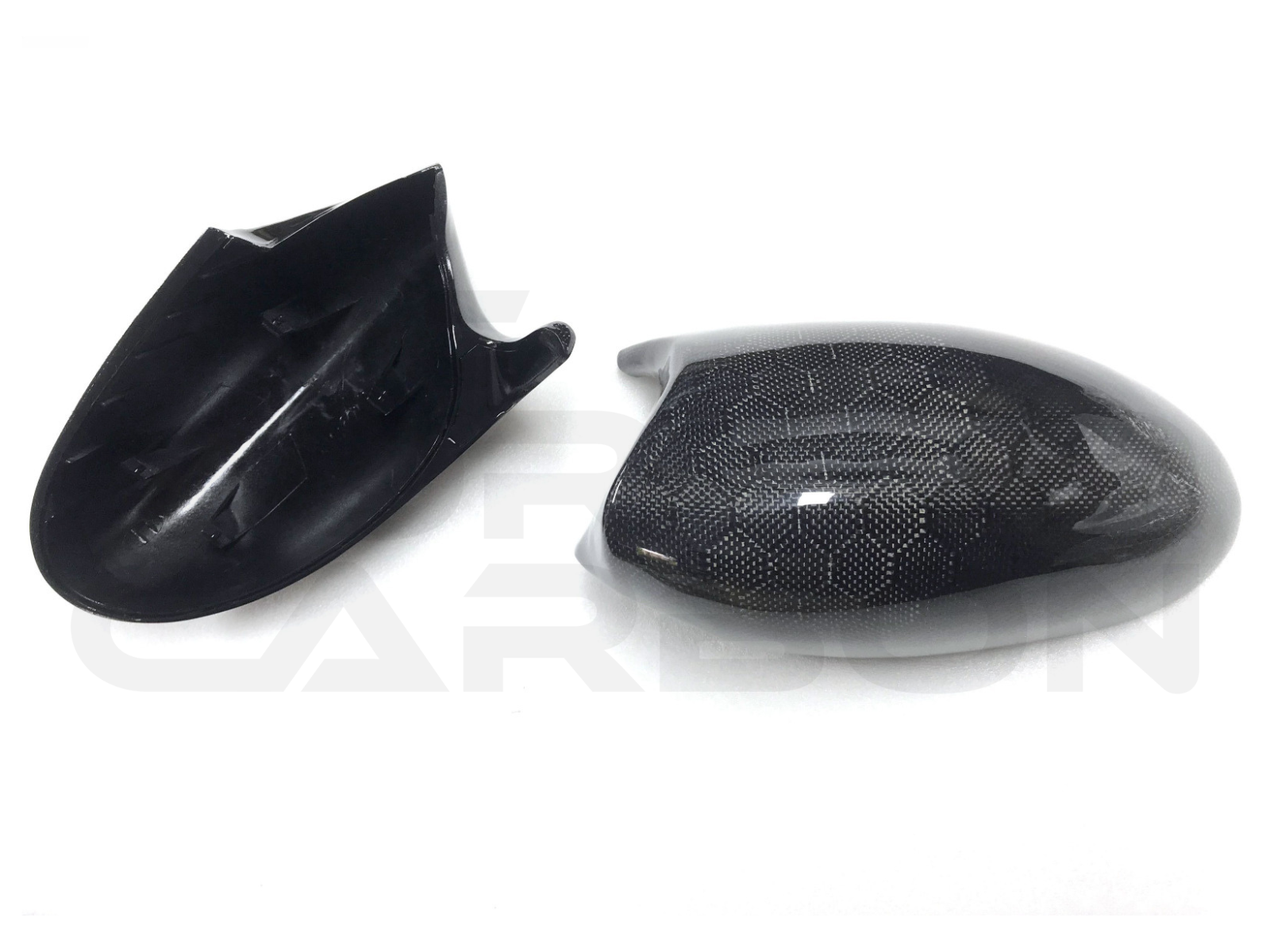 Honeycomb Carbon Fiber M Style Mirror Caps - BMW E90 E92 E93 (Non-M3) 2006–2013