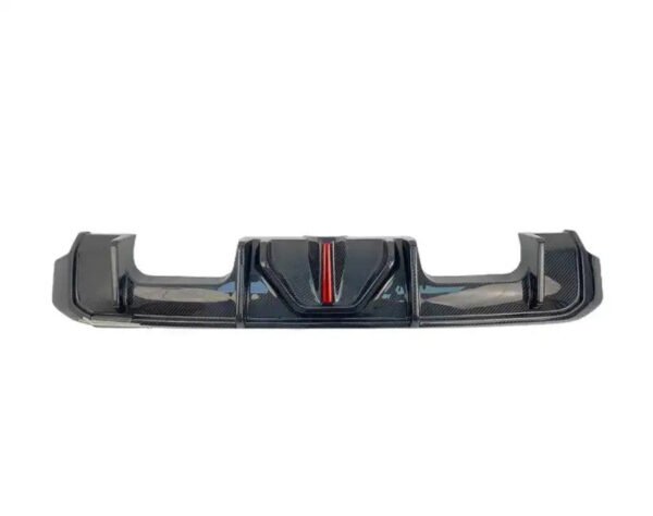 Carbon Fiber J Style LED Rear Diffuser - BMW G80 M3 / G82 M4 (2021+)