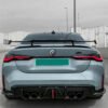 Carbon Fiber J Style LED Rear Diffuser - BMW G80 M3 / G82 M4 (2021+)