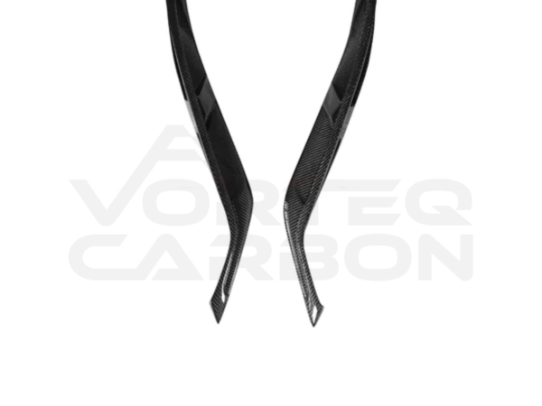 Carbon Fiber Door Vent Trim Overlay Inserts - McLaren 720S (2017-2023)
