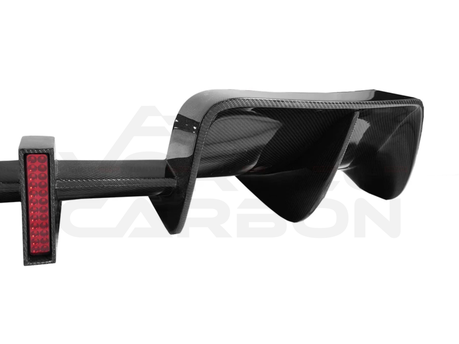 Carbon Fiber S Style Performance Rear Diffuser F1 LED - McLaren 720S (2017–2023)
