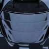 Carbon Fiber Rear Engine Vent Cover - McLaren 720S Coupe (2017-2023)
