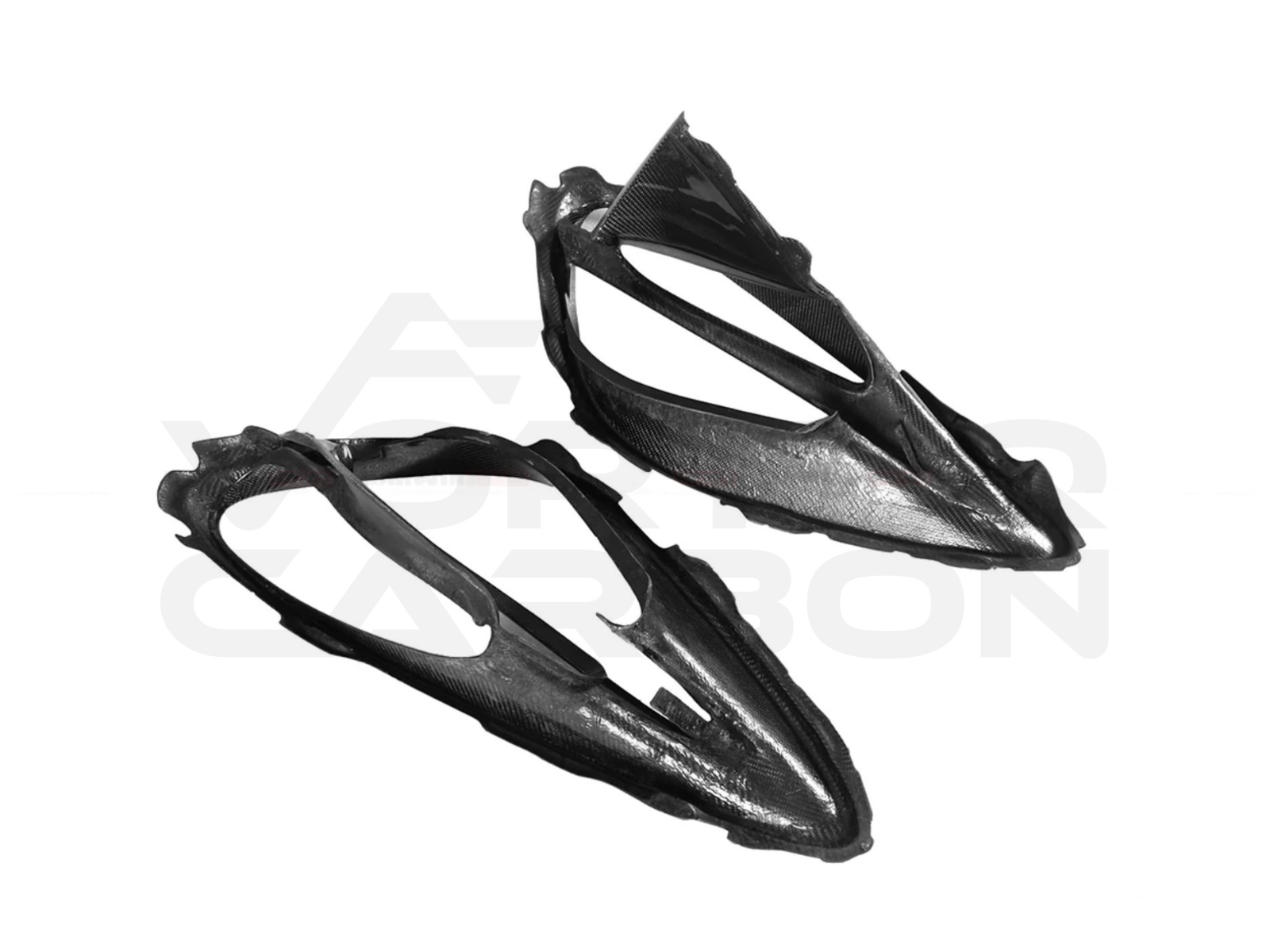 Carbon Fiber Headlight Vent Trim Inserts - McLaren 720S (2017-2023)