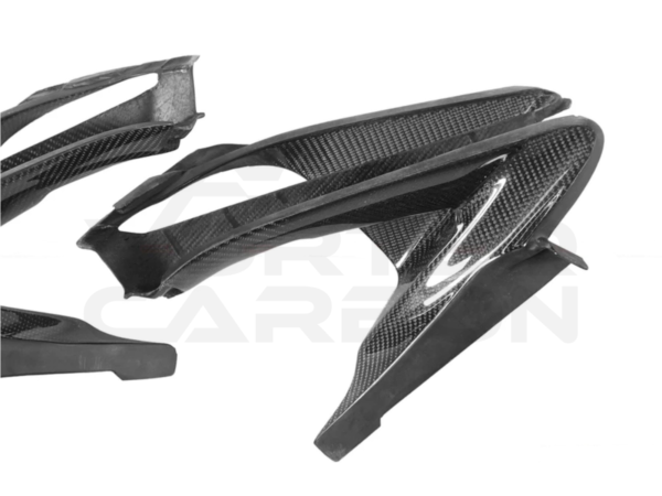 Carbon Fiber Headlight Vent Trim Inserts - McLaren 720S (2017-2023)