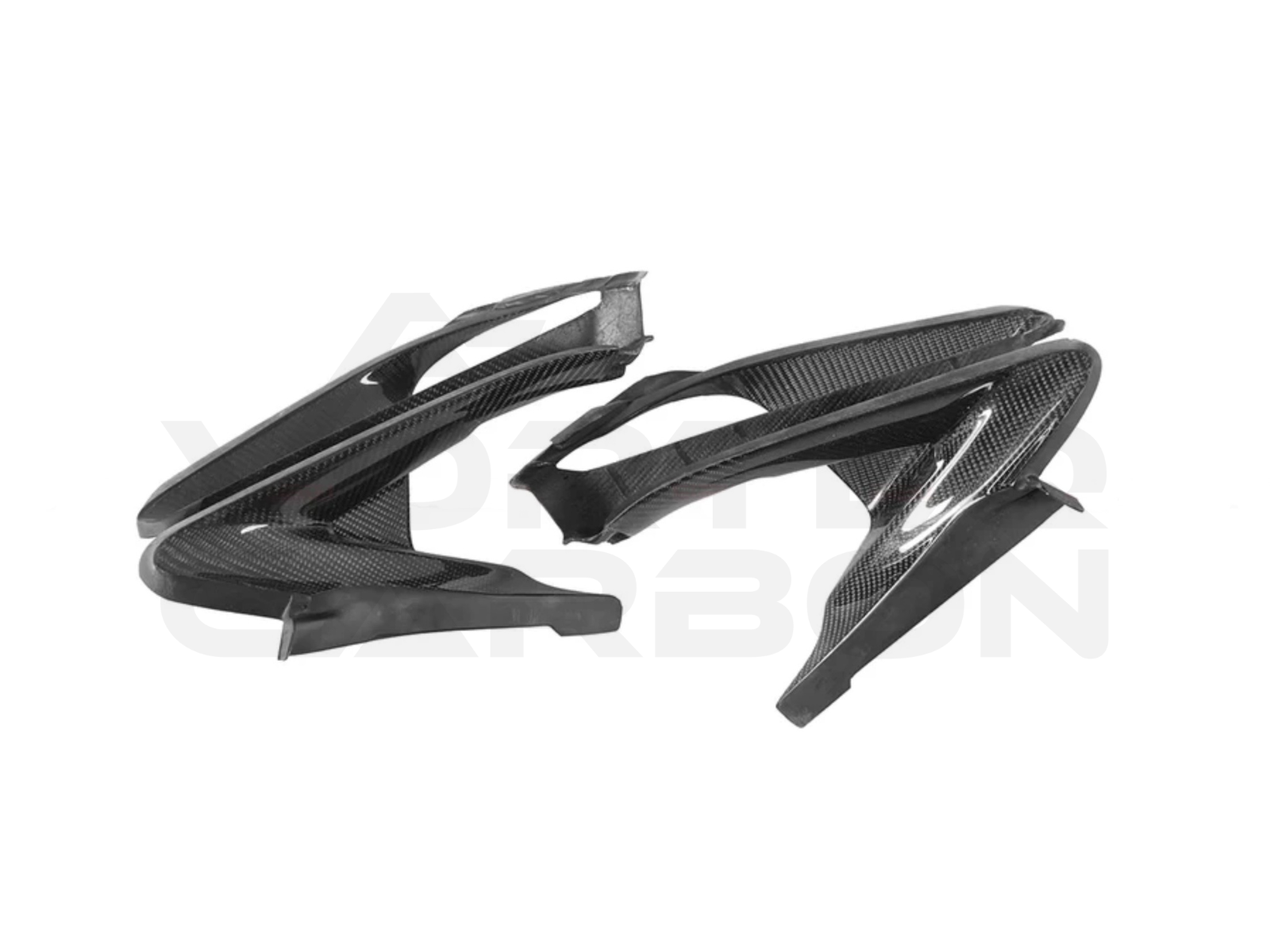 Carbon Fiber Headlight Vent Trim Inserts - McLaren 720S (2017-2023)