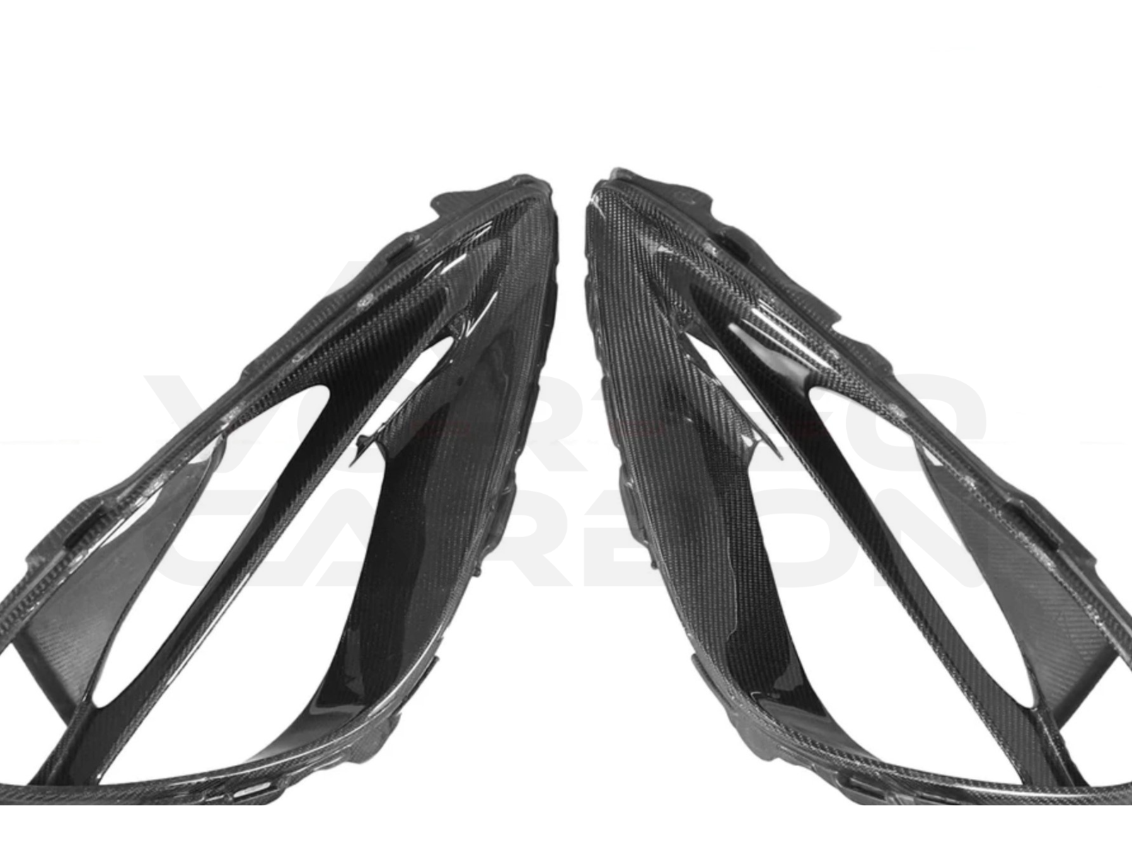 Carbon Fiber Headlight Vent Trim Inserts - McLaren 720S (2017-2023)